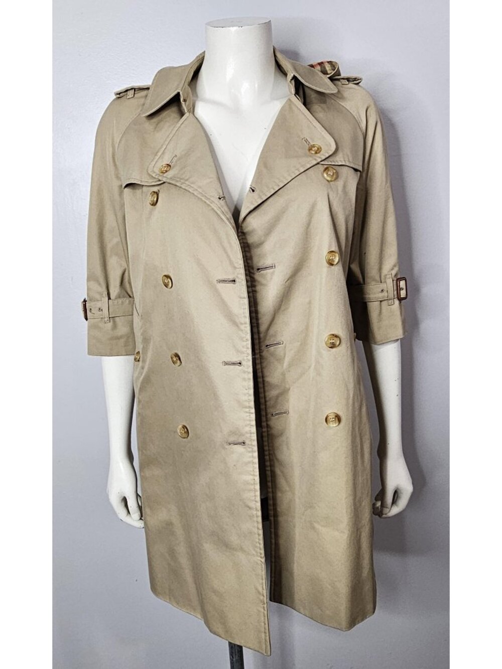 Vintage Y2K Youth Burberry Trench Coat